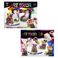 Набор для творчества Art Decor 2 в 1: Мишка и Котик (укр)