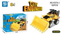 Конструктор "City Engineer" "Бульдозер" 52 детали