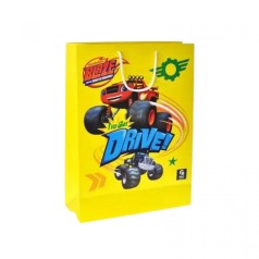 Пакет бумажный L "Блеск и чудо-машины" р.31x42x12 см