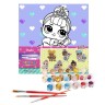 Картина за номерами "L.O.L. Surprise! TroopSurprise Crystal Queen With Crystal Bunny" 40х40 см