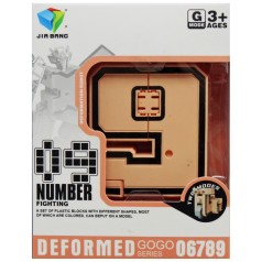 Трансформер-цифра "Number Fighting: 9"