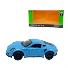 МАШИНКА АВТОПРОМ 1:39 POSCHE (ГОЛУБАЯ)