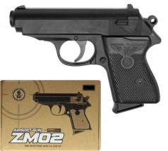 Уцінка. Пістолет металевий ZM02 - відкрита упаковка, на функціонал не впливає