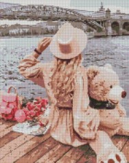 Набор алмазной мозаики "Позволь себе мечтать" 40х50см