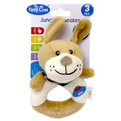 М`яка іграшка-брязкальце "TONY LVEE" (ПЕСИК)