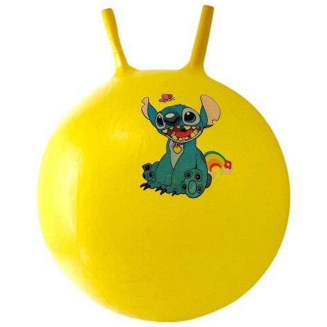 Мяч для фитнеса герой, диаметр 43 см (желтый)