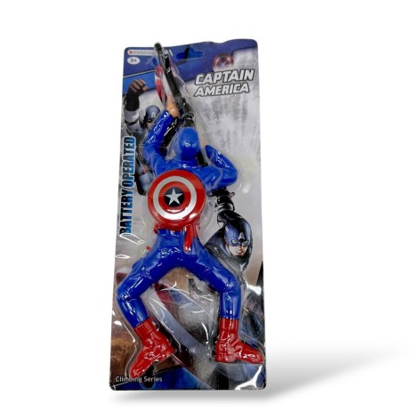 Герои "MARVEL" музыкальные ползающие (КАПИТАН АМЕРИКА)
