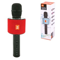 Беспроводной караоке микрофон "CHARGE V8" с Bluetooth (красный)