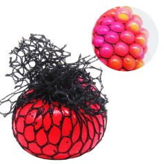 Игрушка-антистресс "Mesh squish ball" (красный)