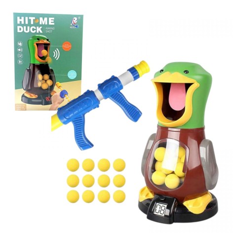 Автомат с мишенью подсветки, звук, подсчет баллов, оружие, мягкие шарики, в коробке