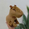 Мягкая игрушка "Капибара" (23 см.), коричневая