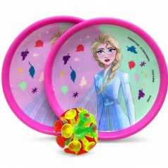 Кетчбол на присосках "Крижане серце", рожевий