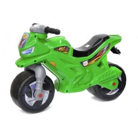 Мотоцикл 2-х колісний, зелений