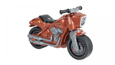 Мотоцикл 2-х колесный коричневый