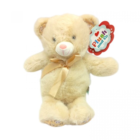 Мягкая игрушка МЕДВЕЖОНОК 30СМ (КРЕМОВЫЙ)