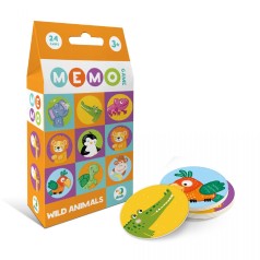 Игра "Мемо. Дикие животные"