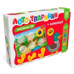 Игра "Лото: животные+ассоциации" укр