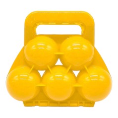 Снежколеп на 5 снежок (ЖЕЛТЫЙ)