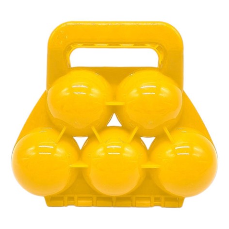 Снежколеп на 5 снежок (ЖЕЛТЫЙ)