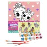 Картина за номерами "L.O.L. Surprise! TroopSurprise Miss Baby With Miss Puppy" 40х40 см