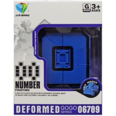 Трансформер-цифра "Number Fighting: 0"