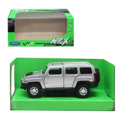 Машинка металлическая "HUMMER H3", серая