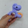 Брязкальце у ручку арт. 929-84A 13,3*15,5см БЛАКИТНИЙ