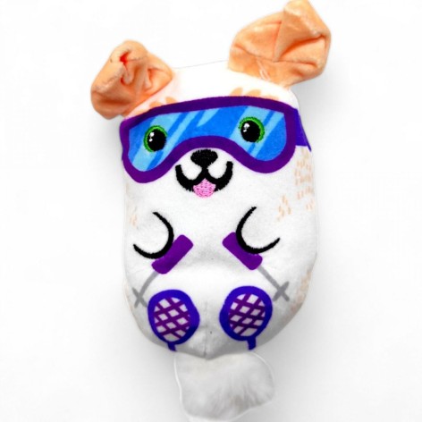 М’яка іграшка "Песики та білочки" (песик лижний)