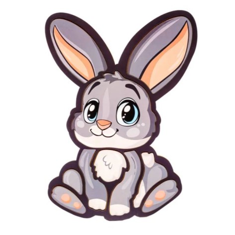 Пазл-складалка "Зайчик" Puz-22971 PuzzleOk