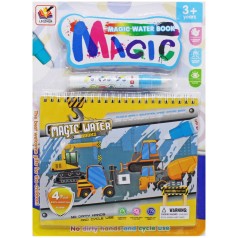 Раскраска с водным маркером "Magic water book: Техника"