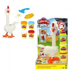 Игровой набор с пластилином "Курица", со звуковыми эффектами