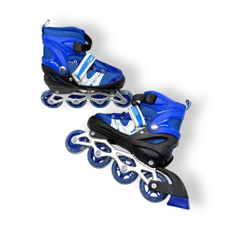 Ролики, колеса PVC размер M (34-37) в сумке (СИНИQ)