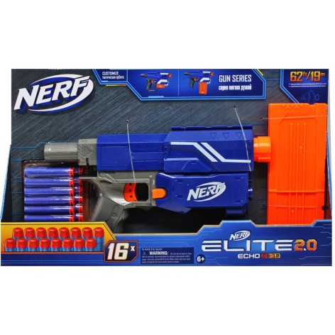 Бластер "Nerf" с поролоновыми патронами