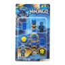 Дитячий набір "Ninjago" з годинником (синій)