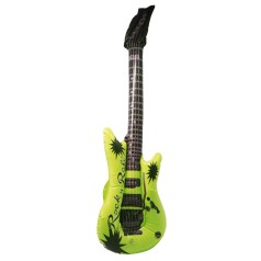 Надувна гітара, зелена