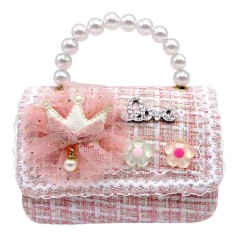 Сумочка детская "LOVE" 15х10х7 см (РОЗОВАЯ)