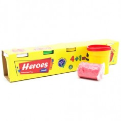 Тесто для лепки "Heroes", 5 цветов