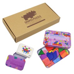 Логічна гра SHAPES PUZZLE головоломка, в коробці