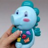 Интерактивная игрушка "Морской конек", бирюзовый