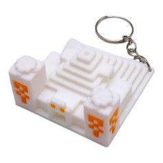 3D Брелоки MINECRAFT / МАЙНКРАФТ DESERT PYRAMID / ХРАМ В ПУСТЕЛІ KEYCHAIN, 3D печать