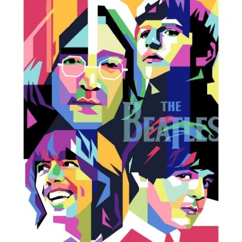 Картина за номерами "The Beatles"