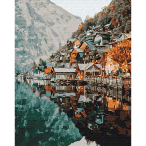 Картина за номерами "Пейзаж на Гельштат" ????