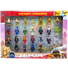 Фигурки "Ниндзяго/Ninjago", 24 шт (размер фигурки примерно 4 см)