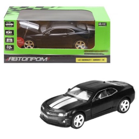 Машинка "Chevrolet Camaro SS" із серії "Автопром", чорний