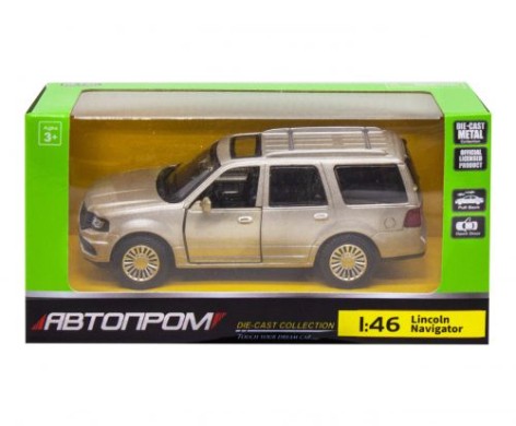 Машинка "Lincoln Navigator" із серії "Автопром", сірий