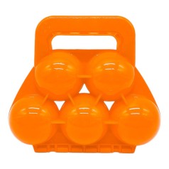 Снежколеп на 5 снежок (Оранжевый)