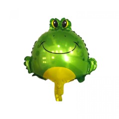 Фольгированный шар фигурный "Лягушка"