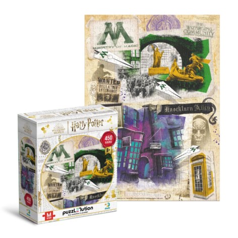 Пазл Harry Potter. Министерство магии и Аллея Ноктерн», 450 элементов