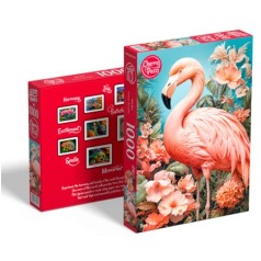 Пазлы "Фламинго", 1000 элементов