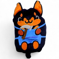 М’яка іграшка "Песики та білочки" (песик з молотком)